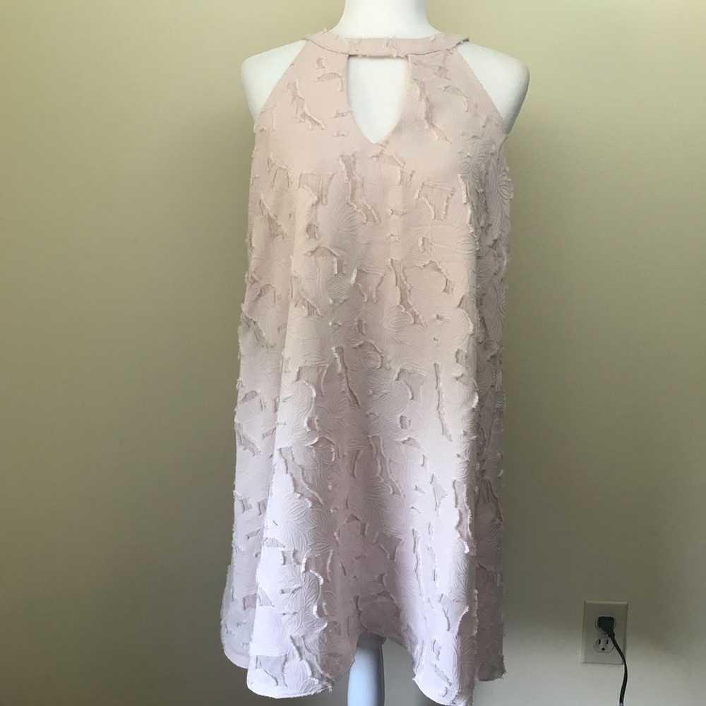 Keepsake The Label Sz L All Mine Mini Dress Shell
